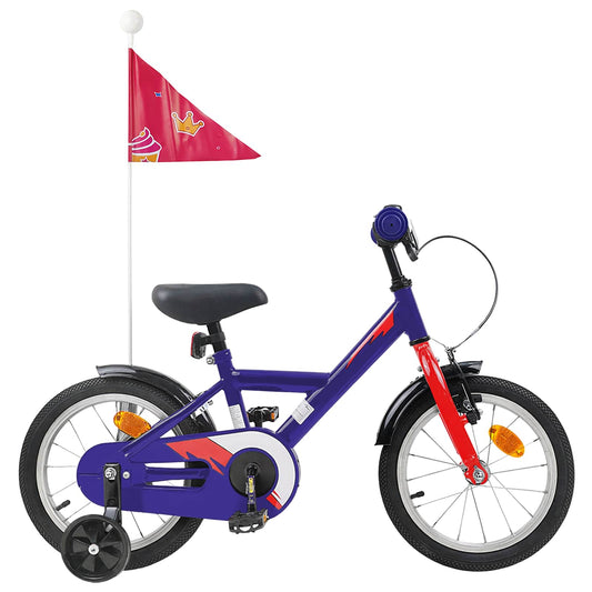 Kinderfiets 12 Inch voor 2-4 jaar oud Donkerblauw is nu te koop bij PeponiXL, paradijselijk wonen!