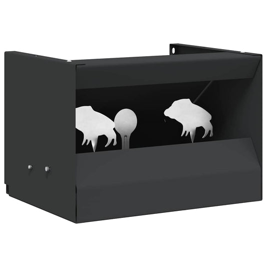 Kogel Trap Box Zwart 29 x 22 x 20 cm Staal is nu te koop bij PeponiXL, paradijselijk wonen!