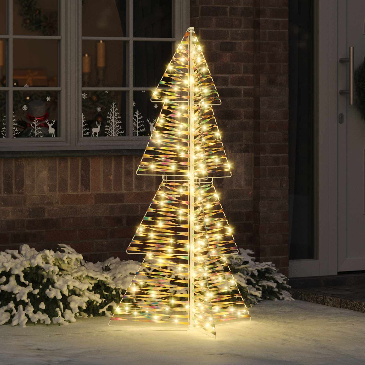 Kerstboom met 160 LED Warmwit 150 cm PET is nu te koop bij PeponiXL, paradijselijk wonen!