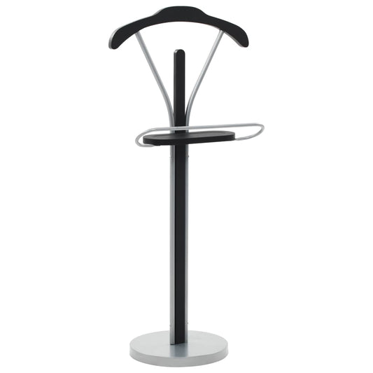 Kledingbutler 45x35x107 cm zwart en grijs is nu te koop bij PeponiXL, paradijselijk wonen!