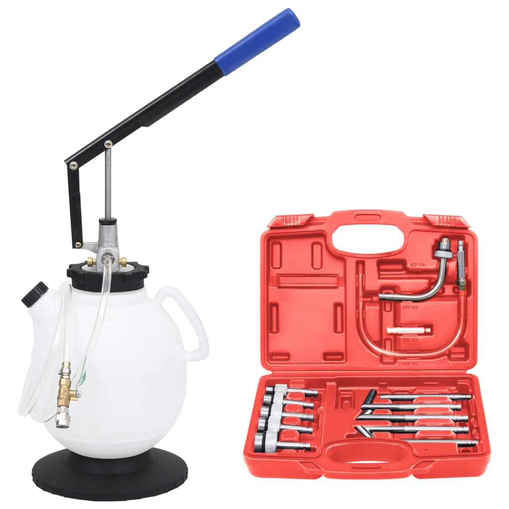 Transmissievloeistofvuller automatisch met gereedschapsset 7,5L is nu te koop bij PeponiXL, paradijselijk wonen!