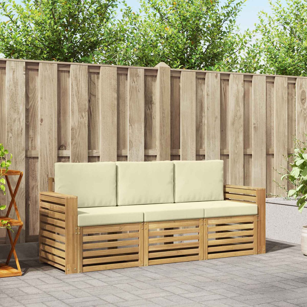 Sofa-Sets Massief Acaciahout is nu te koop bij PeponiXL, paradijselijk wonen!