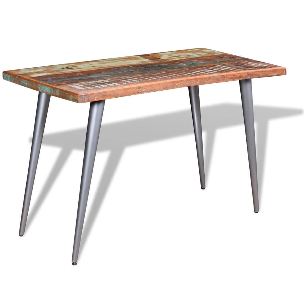 Eettafel 120x60x76 cm massief gerecycled hout is nu te koop bij PeponiXL, paradijselijk wonen!