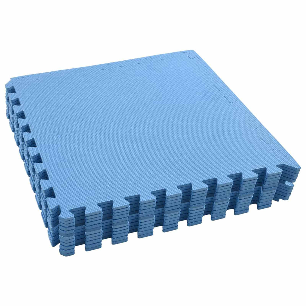 Zwembad Grondmat 12 pcs Blauw 4,32 ㎡ EVA Schuim is nu te koop bij PeponiXL, paradijselijk wonen!