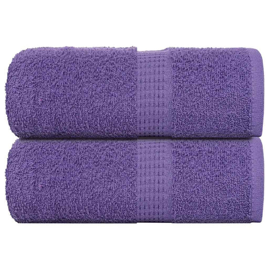 Washandjes FROGN 2 st 30x30 cm 360 g/m² paars is nu te koop bij PeponiXL, paradijselijk wonen!