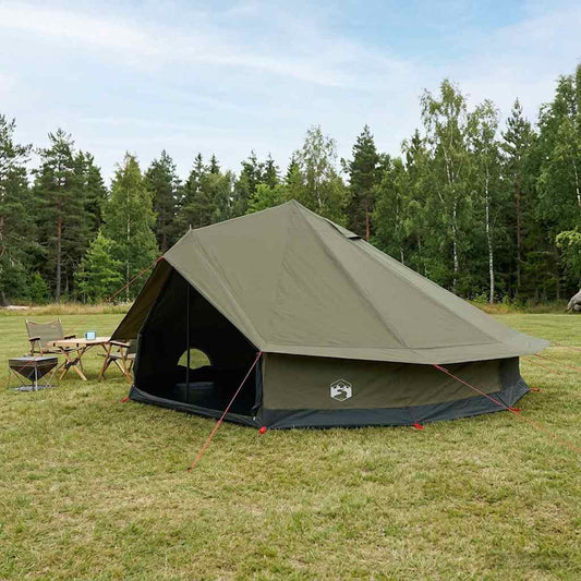 Gezinstent Legergroen 12-Persoons Polykatoen is nu te koop bij PeponiXL, paradijselijk wonen!