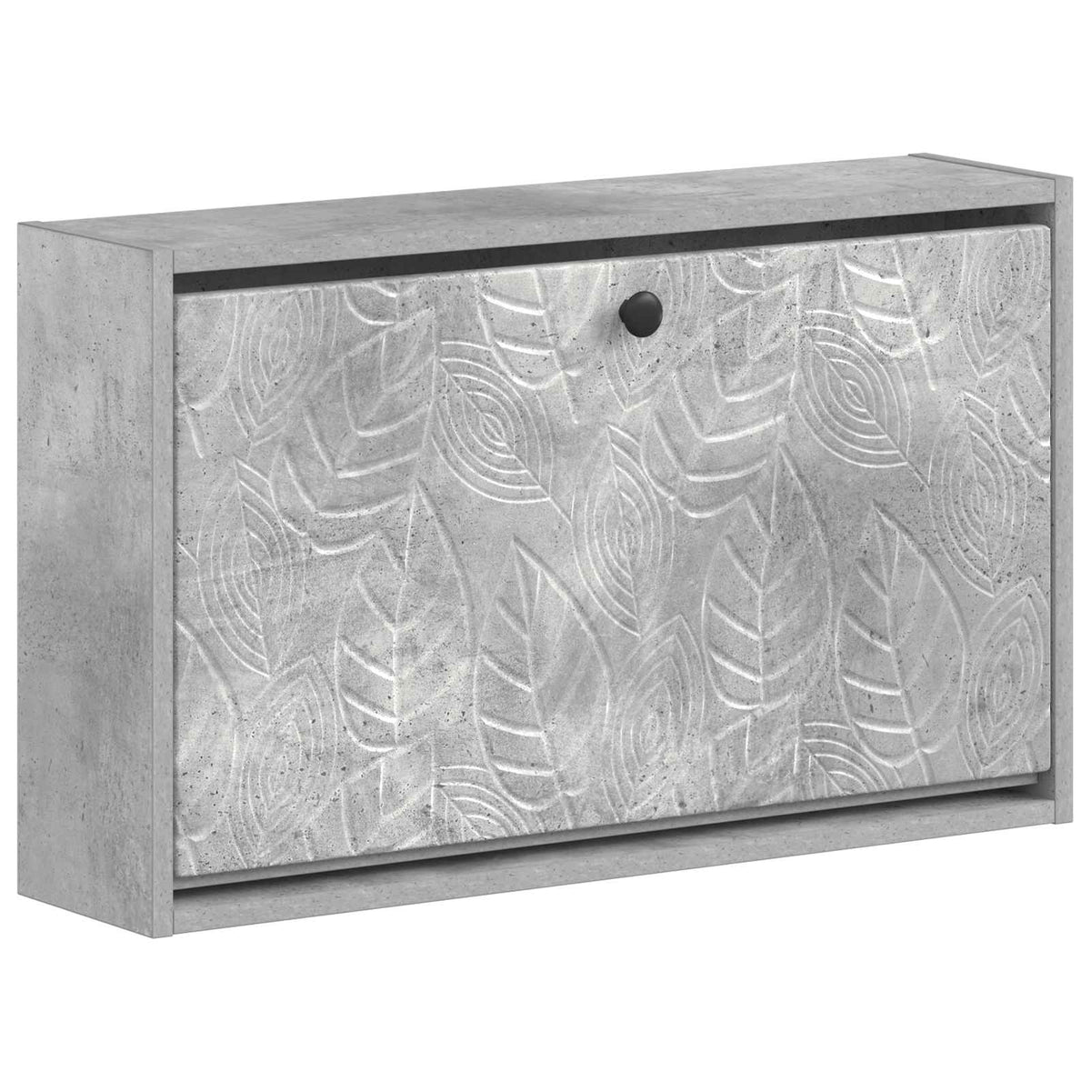 Wandgemonteerde Schoenkast DELFT 71 x 17 x 43 cm Bewerkt hout is nu te koop bij PeponiXL, paradijselijk wonen!