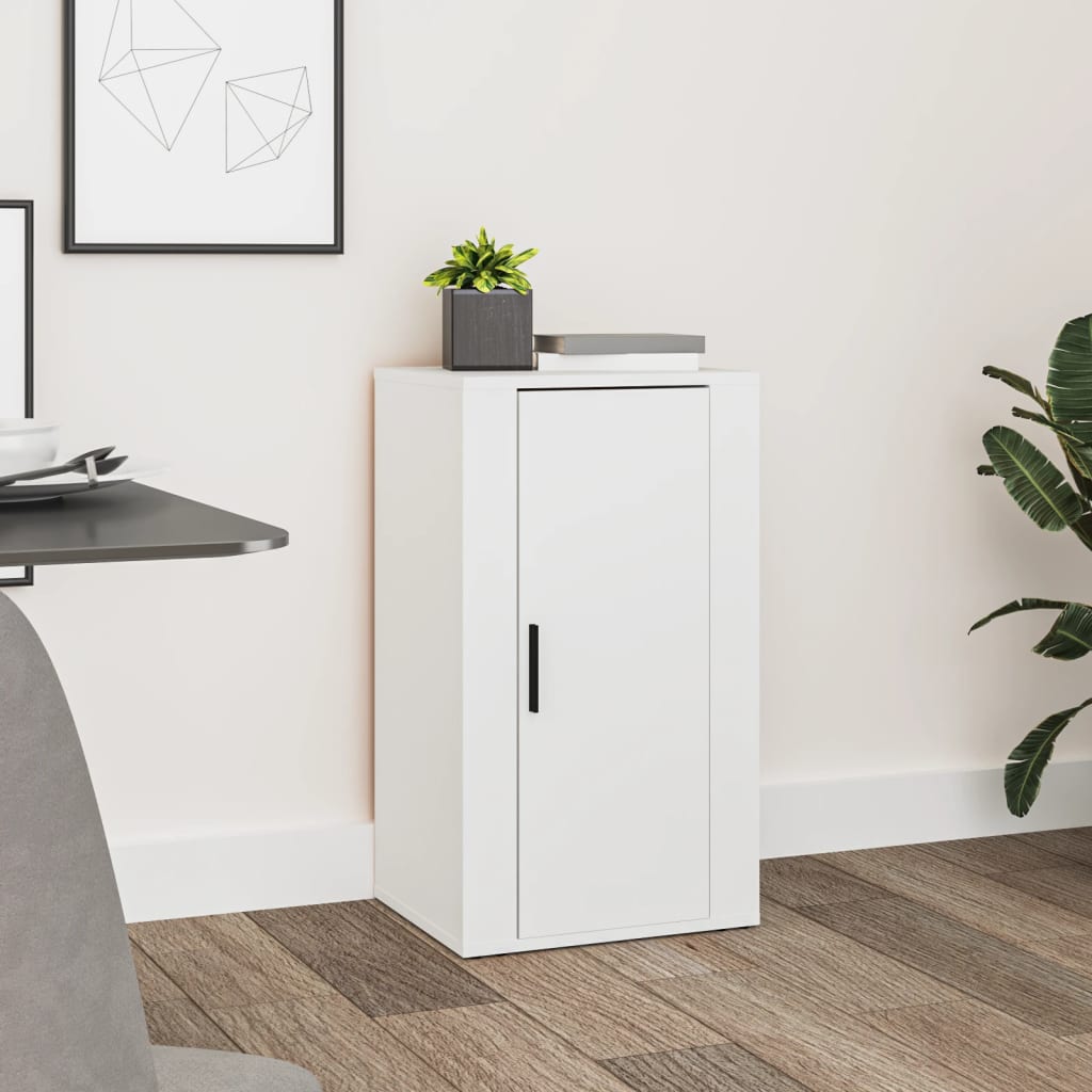 Dressoir 40x33x70 cm bewerkt hout wit is nu te koop bij PeponiXL, paradijselijk wonen!