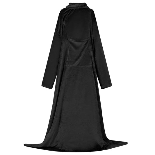 Deken hoodie Zwart F Flanel is nu te koop bij PeponiXL, paradijselijk wonen!
