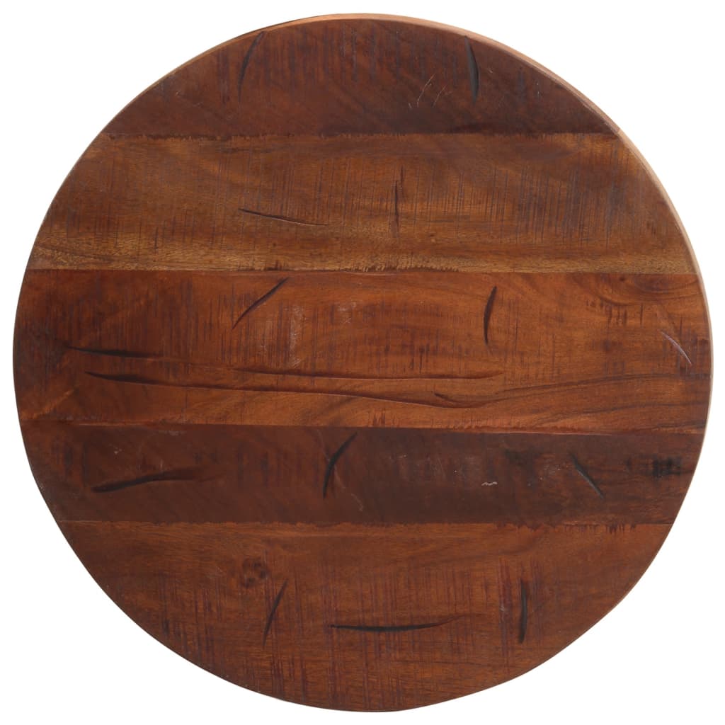 Tafelblad rond Ø 50x2,5 cm massief gerecycled hout is nu te koop bij PeponiXL, paradijselijk wonen!