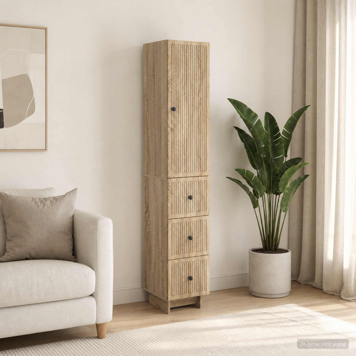 Kastenset 2 pcs 33 x 34,5 x 90 cm Bewerkt hout is nu te koop bij PeponiXL, paradijselijk wonen!