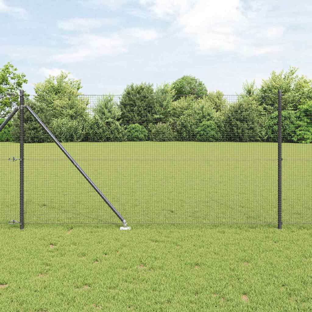 Gecombineerd draadhek met spikes Staal Grijs Mesh is nu te koop bij PeponiXL, paradijselijk wonen!