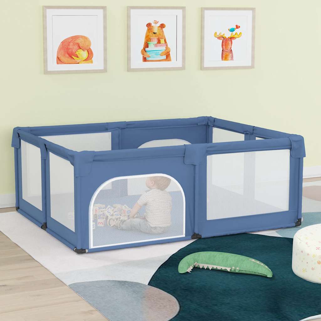 Babybox met 2 deuren oxford stof lichtblauw is nu te koop bij PeponiXL, paradijselijk wonen!