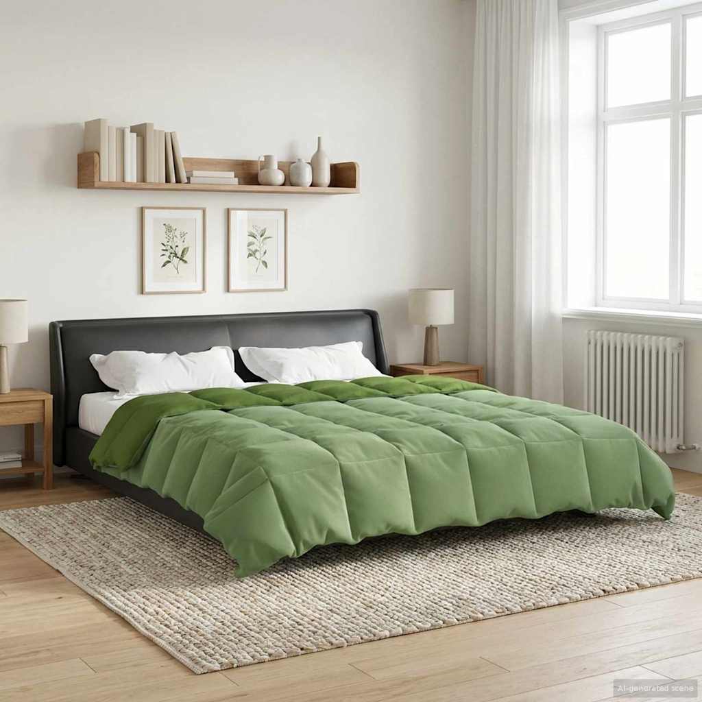 Zomer Dekbed Gekwilt Groen 220 x 240 cm Microfiber is nu te koop bij PeponiXL, paradijselijk wonen!