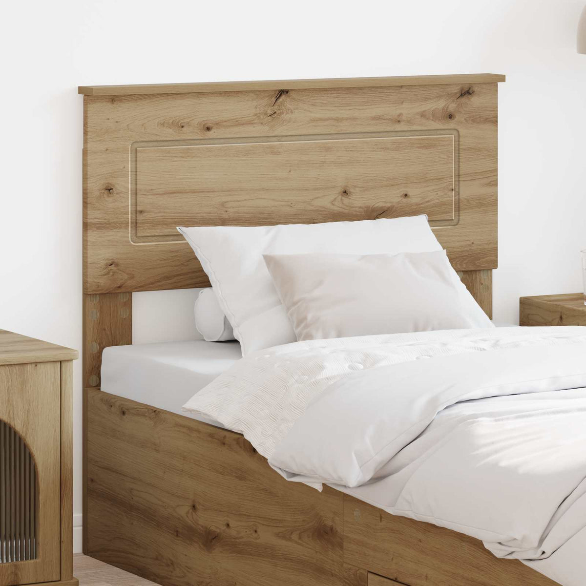 Hoofdbord Artisan Eiken Bewerkt hout is nu te koop bij PeponiXL, paradijselijk wonen!