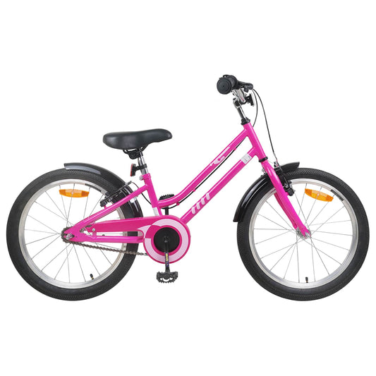 Kinderfiets 20 Inch voor 6-11 jaar oud Roze Zwart is nu te koop bij PeponiXL, paradijselijk wonen!