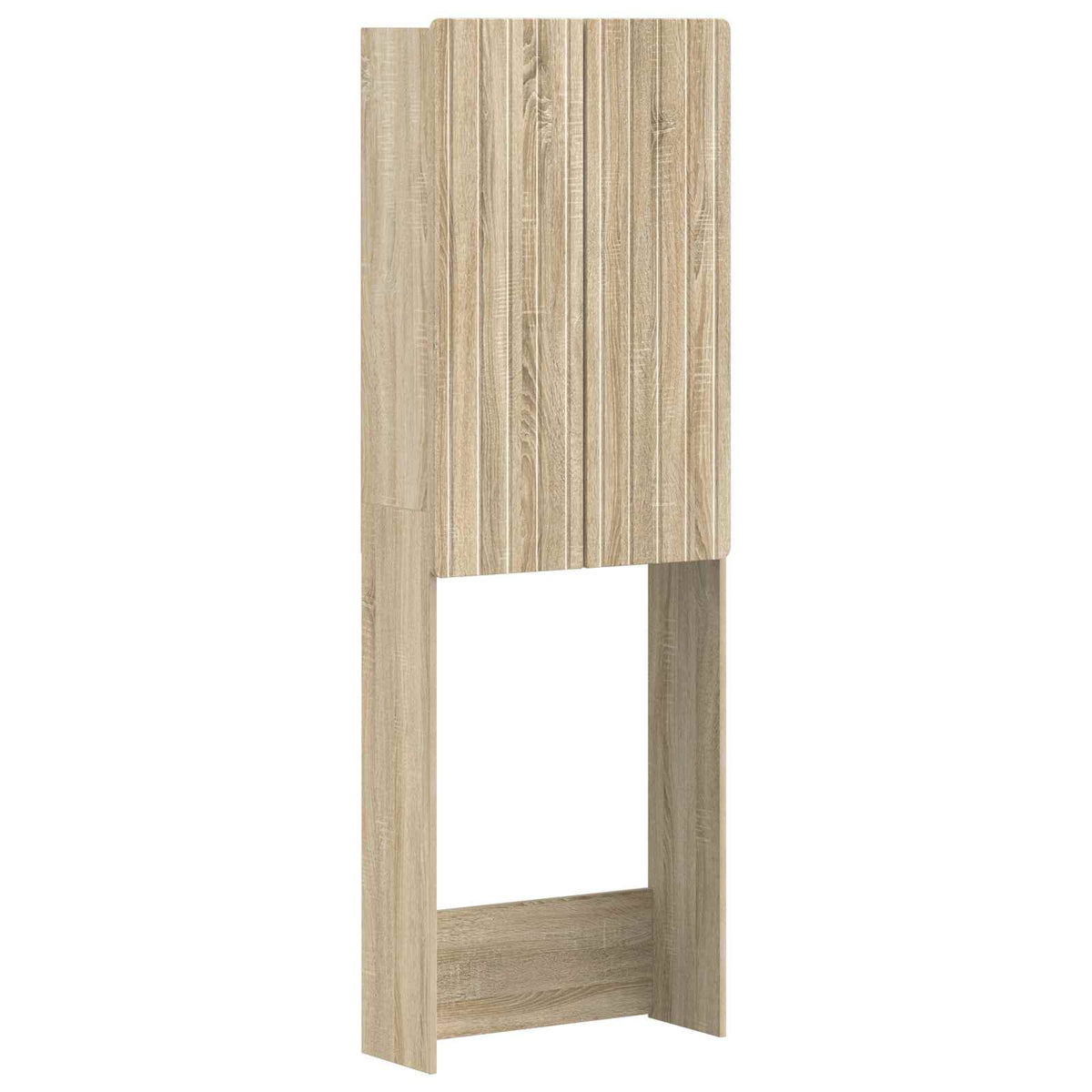 Toiletkast ZWOLLE Sonoma Eiken 66 x 25,5 x 190 cm Bewerkt hout is nu te koop bij PeponiXL, paradijselijk wonen!