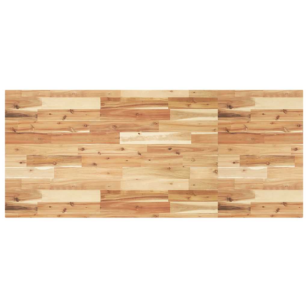 Bureaublad met olieafwerking 140x60x4 cm massief acaciahout is nu te koop bij PeponiXL, paradijselijk wonen!