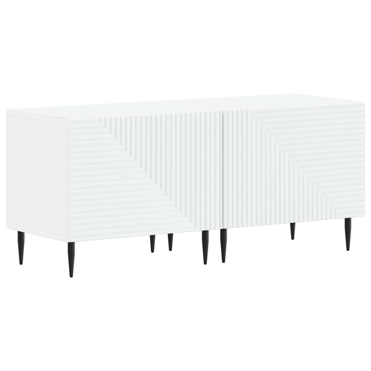 Tv-meubel Wit Bewerkt hout is nu te koop bij PeponiXL, paradijselijk wonen!