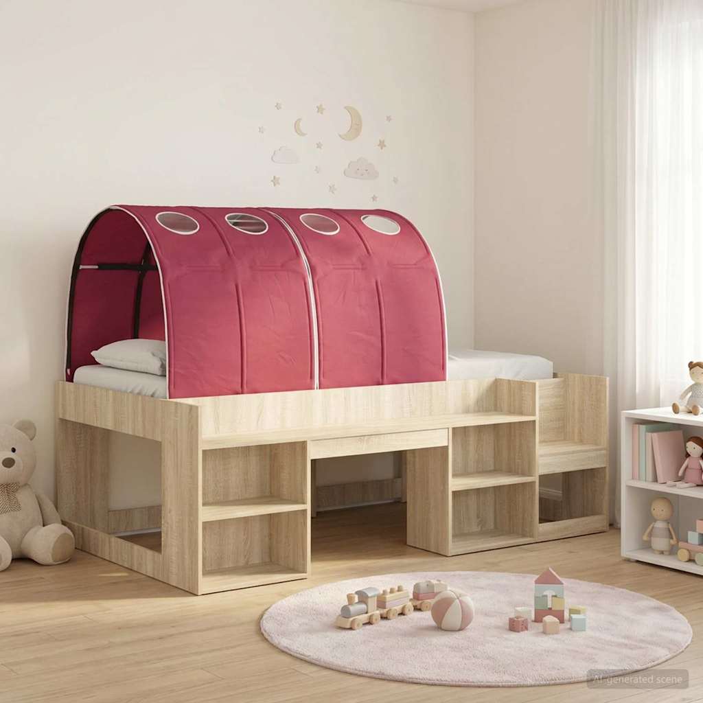 Hoge Bedframe voor Kinderen met Opslag 3 st Bewerkt hout is nu te koop bij PeponiXL, paradijselijk wonen!