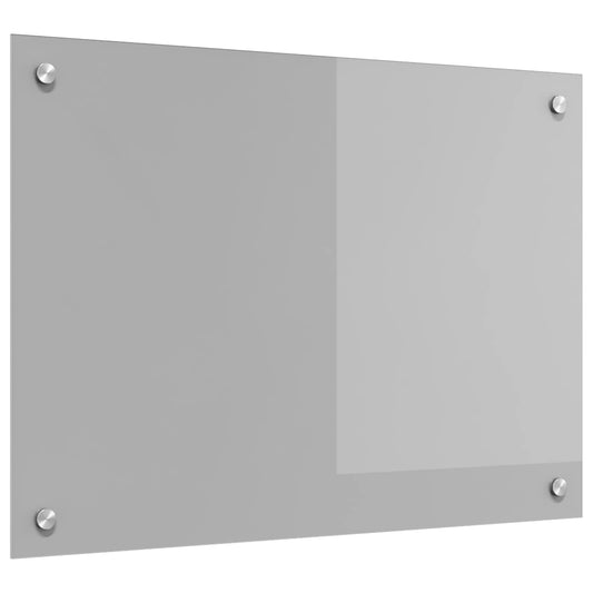 Keukenachterwand Lichtgrijs 70 x 50 cm gehard glas is nu te koop bij PeponiXL, paradijselijk wonen!