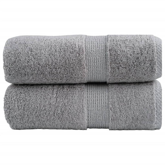 Premium washandjes SOLUND 2 stuks grijs 30x30cm 600 g/m² is nu te koop bij PeponiXL, paradijselijk wonen!