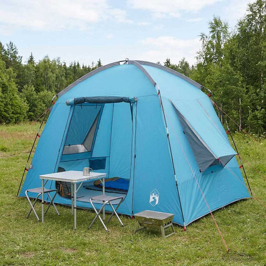 Huisje Tent met dak Blauw 210 x 210 x 138 cm Polyester is nu te koop bij PeponiXL, paradijselijk wonen!