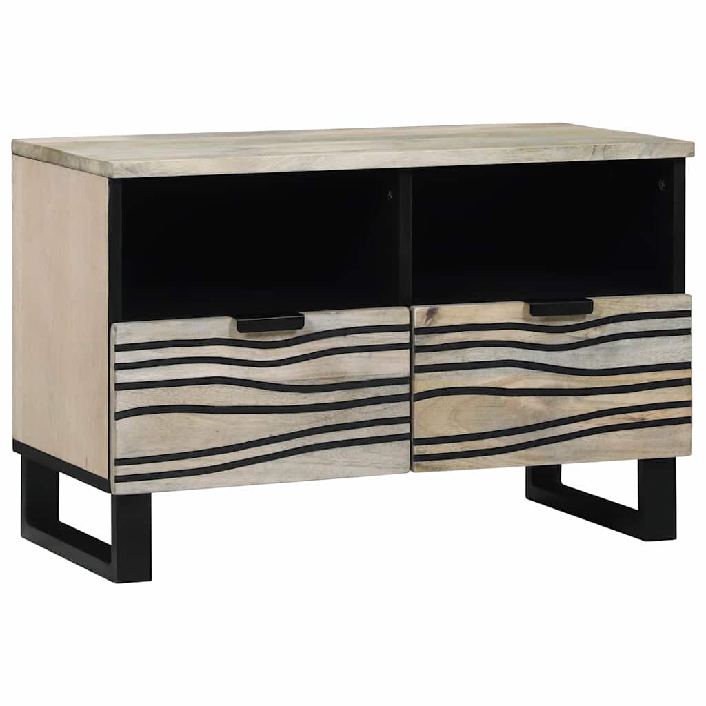 TV Eenheden met lade Wit 70 x 33 x 46 cm Bewerkt hout is nu te koop bij PeponiXL, paradijselijk wonen!