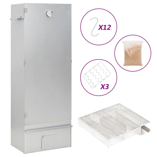 BBQ-rookoven met koude rookgenerator gegalvaniseerd staal is nu te koop bij PeponiXL, paradijselijk wonen!