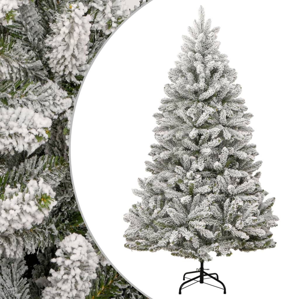 Kunstkerstboom met scharnieren en sneeuw 300 cm is nu te koop bij PeponiXL, paradijselijk wonen!