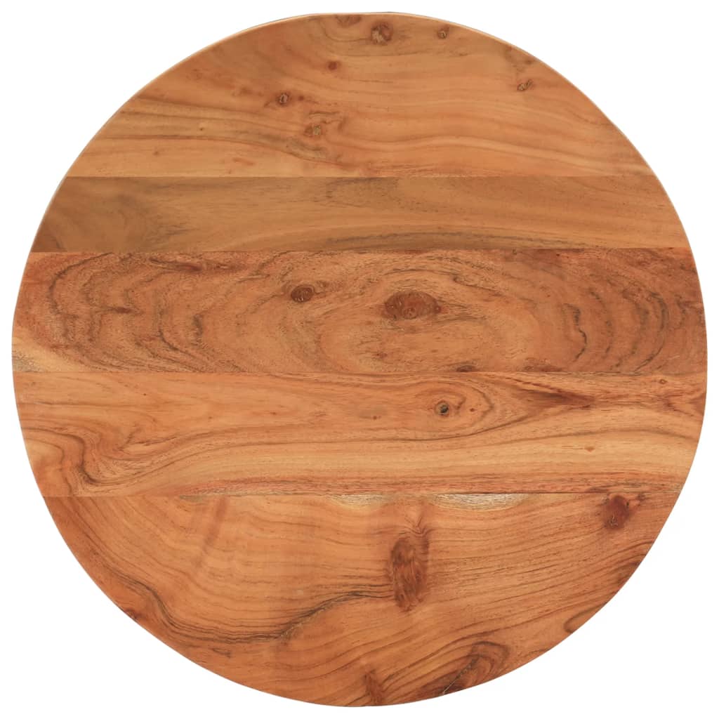 Tafelblad rond Ø 50x2,5 cm massief acaciahout is nu te koop bij PeponiXL, paradijselijk wonen!