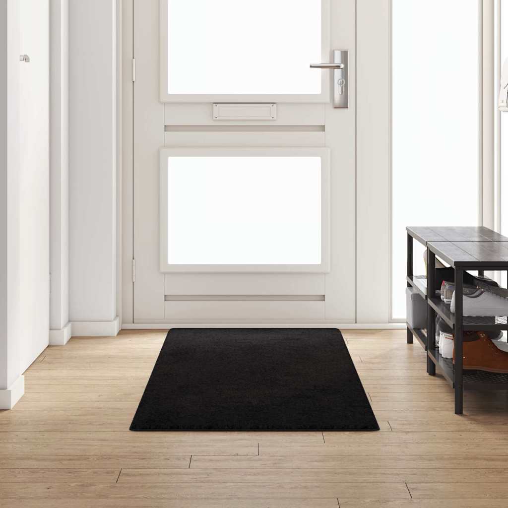 Tapijt Loper Zwart 80 x 250 cm 100% Polypropylene Tuft is nu te koop bij PeponiXL, paradijselijk wonen!