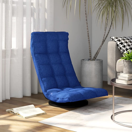 Vloerstoel draaibaar stof blauw is nu te koop bij PeponiXL, paradijselijk wonen!