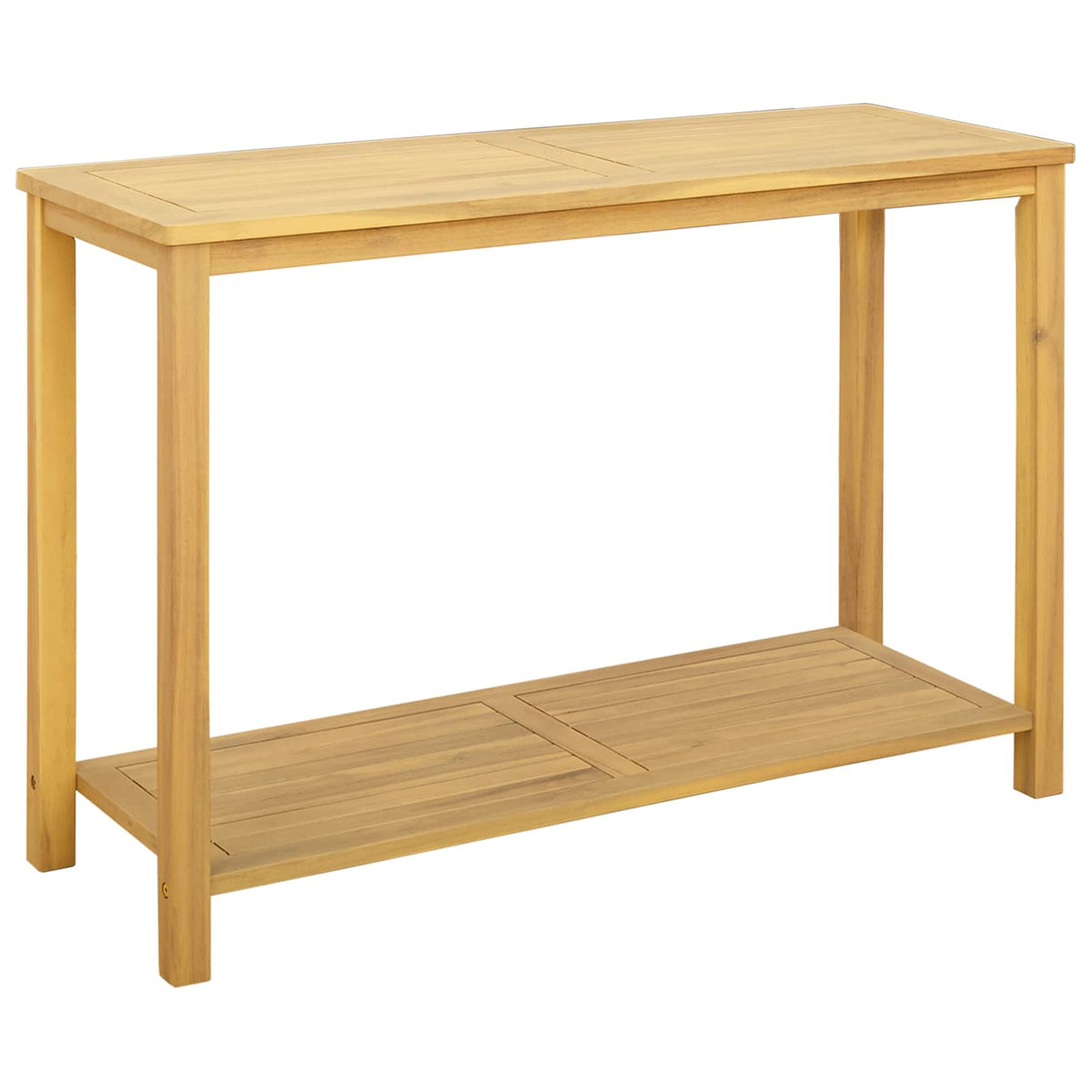 Tuin Console Tafel Licht acacia 110 x 40 x 75 cm is nu te koop bij PeponiXL, paradijselijk wonen!
