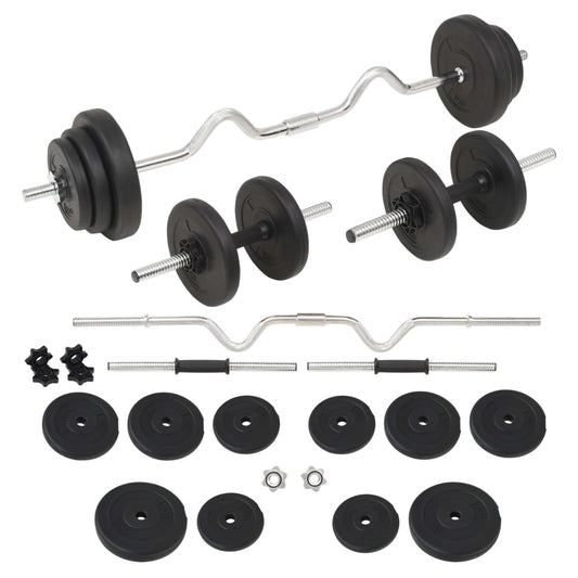 Halterset 30 kg is nu te koop bij PeponiXL, paradijselijk wonen!