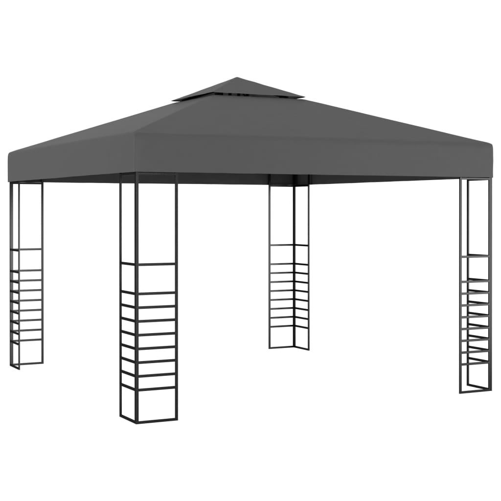Tuinpaviljoen 3x3 m antraciet is nu te koop bij PeponiXL, paradijselijk wonen!
