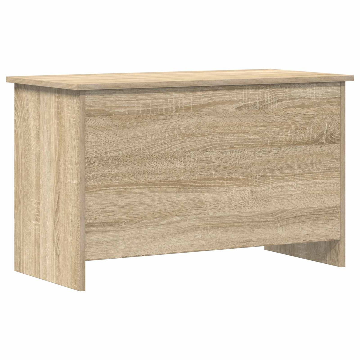 Opbergkist met opslag Sonoma Eiken 80 x 40 x 50 cm Bewerkt hout is nu te koop bij PeponiXL, paradijselijk wonen!
