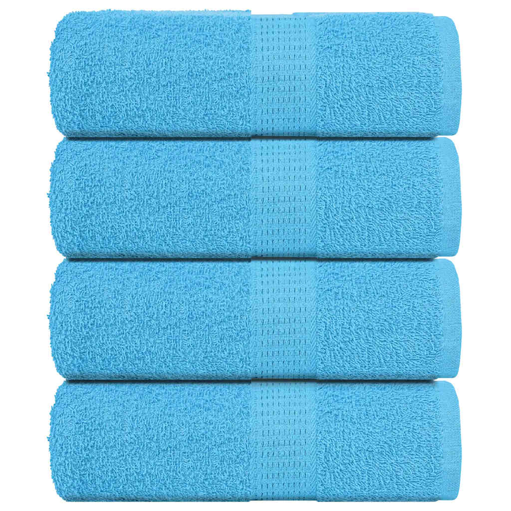 Gastendoekjes FROGN 4 st 30x50 cm 360 g/m² turquoise is nu te koop bij PeponiXL, paradijselijk wonen!