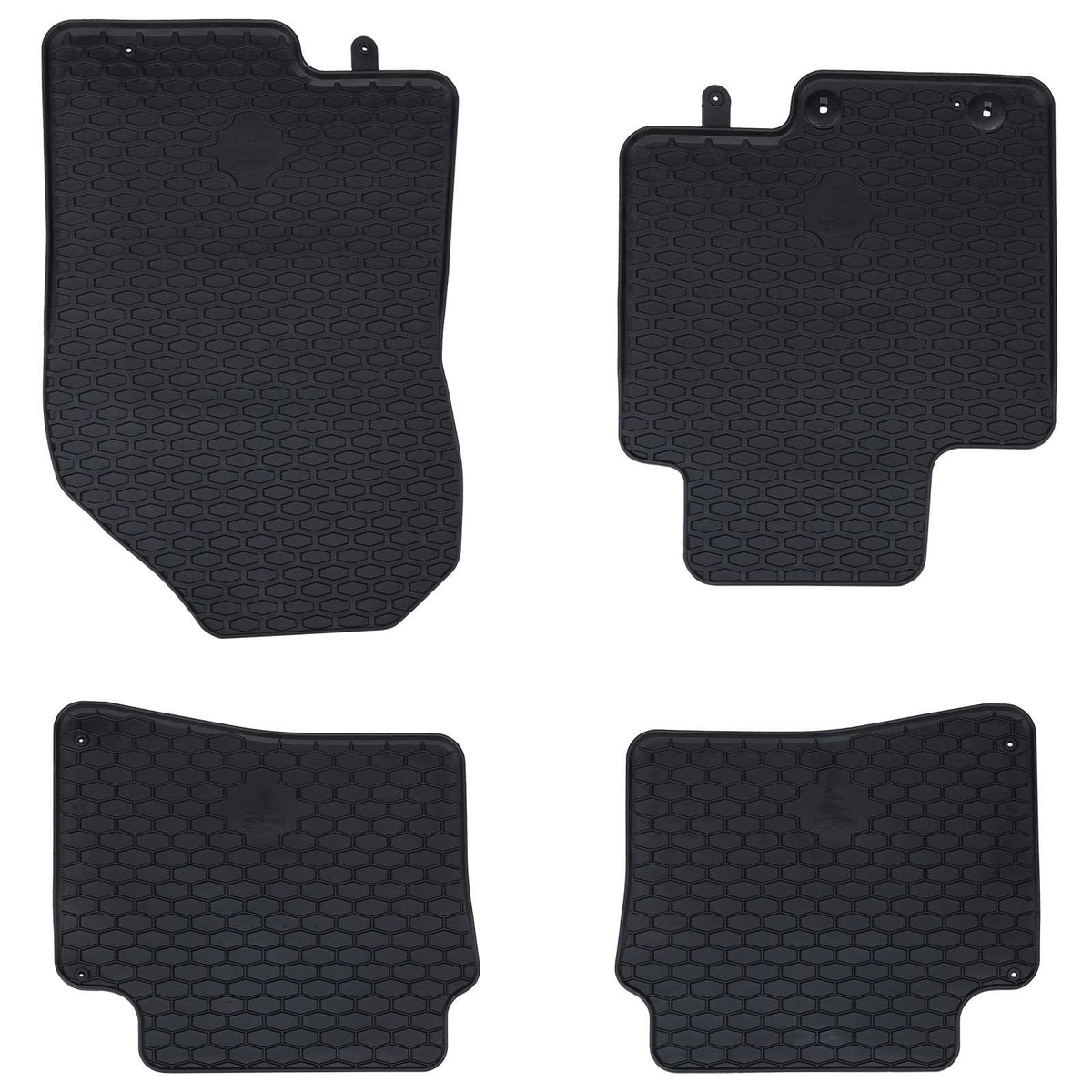 Autobodemmat 4 pcs Zwart geschikt voor Hyundai i20 2020- Rubber is nu te koop bij PeponiXL, paradijselijk wonen!