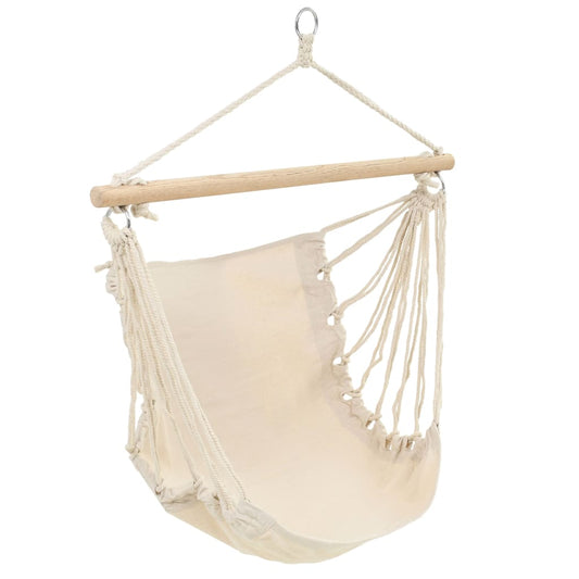 Hangstoel creme wit (large) is nu te koop bij PeponiXL, paradijselijk wonen!