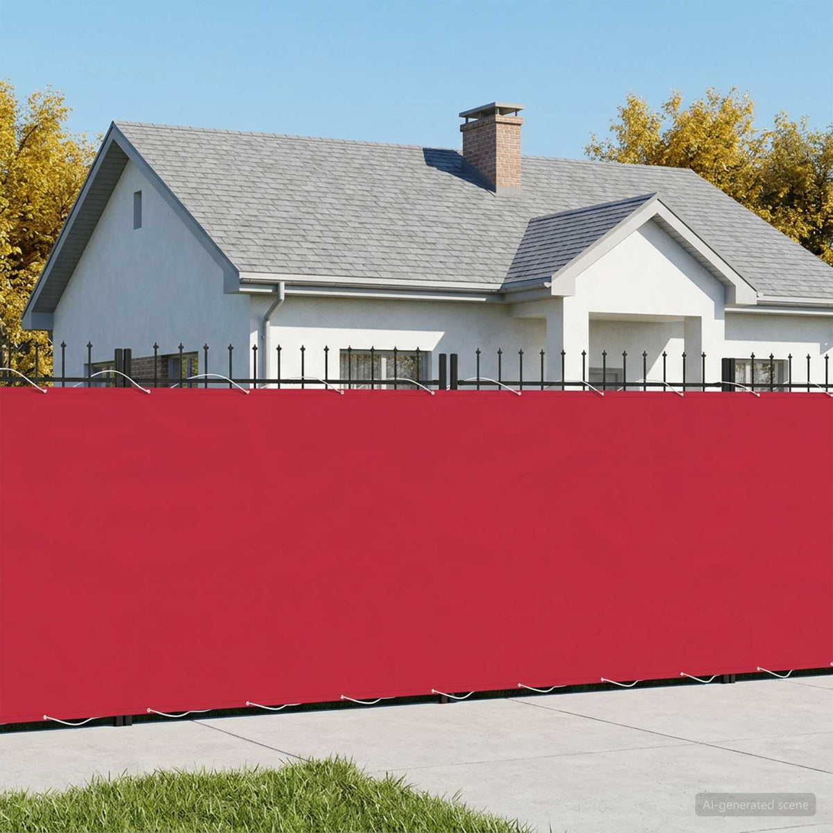Balkon Privacy Scherm 150 x 200 cm Stof met PU-coating is nu te koop bij PeponiXL, paradijselijk wonen!
