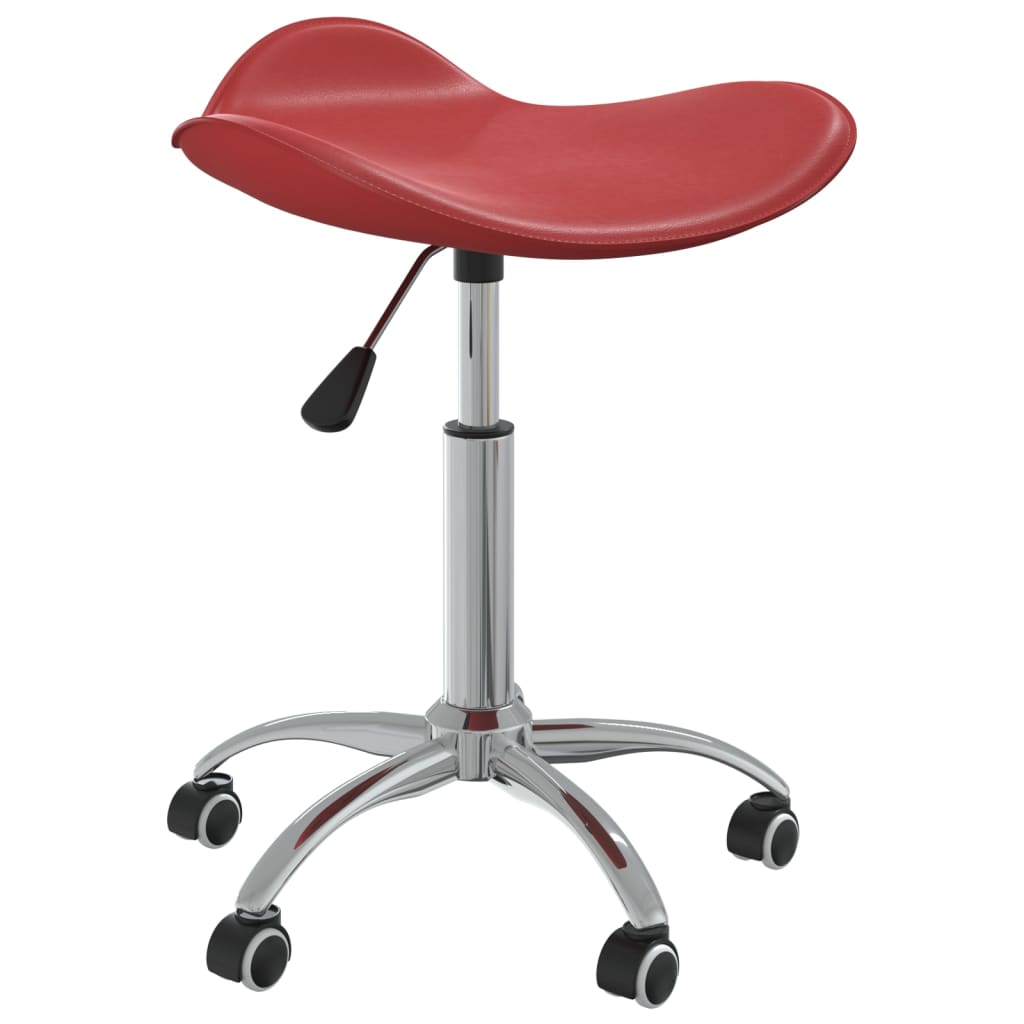 Salonkruk kunstleer wijnrood is nu te koop bij PeponiXL, paradijselijk wonen!