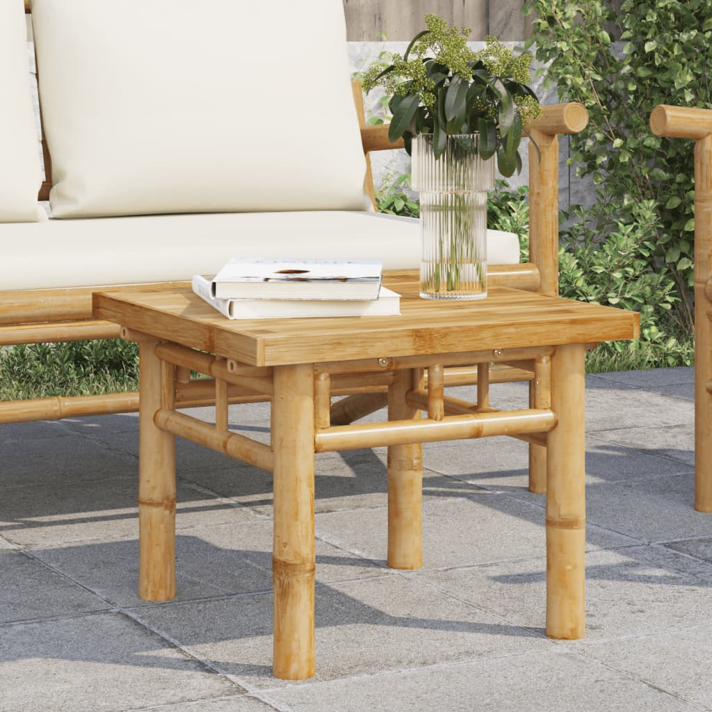 Salontafel 45x45x35 cm bamboe is nu te koop bij PeponiXL, paradijselijk wonen!