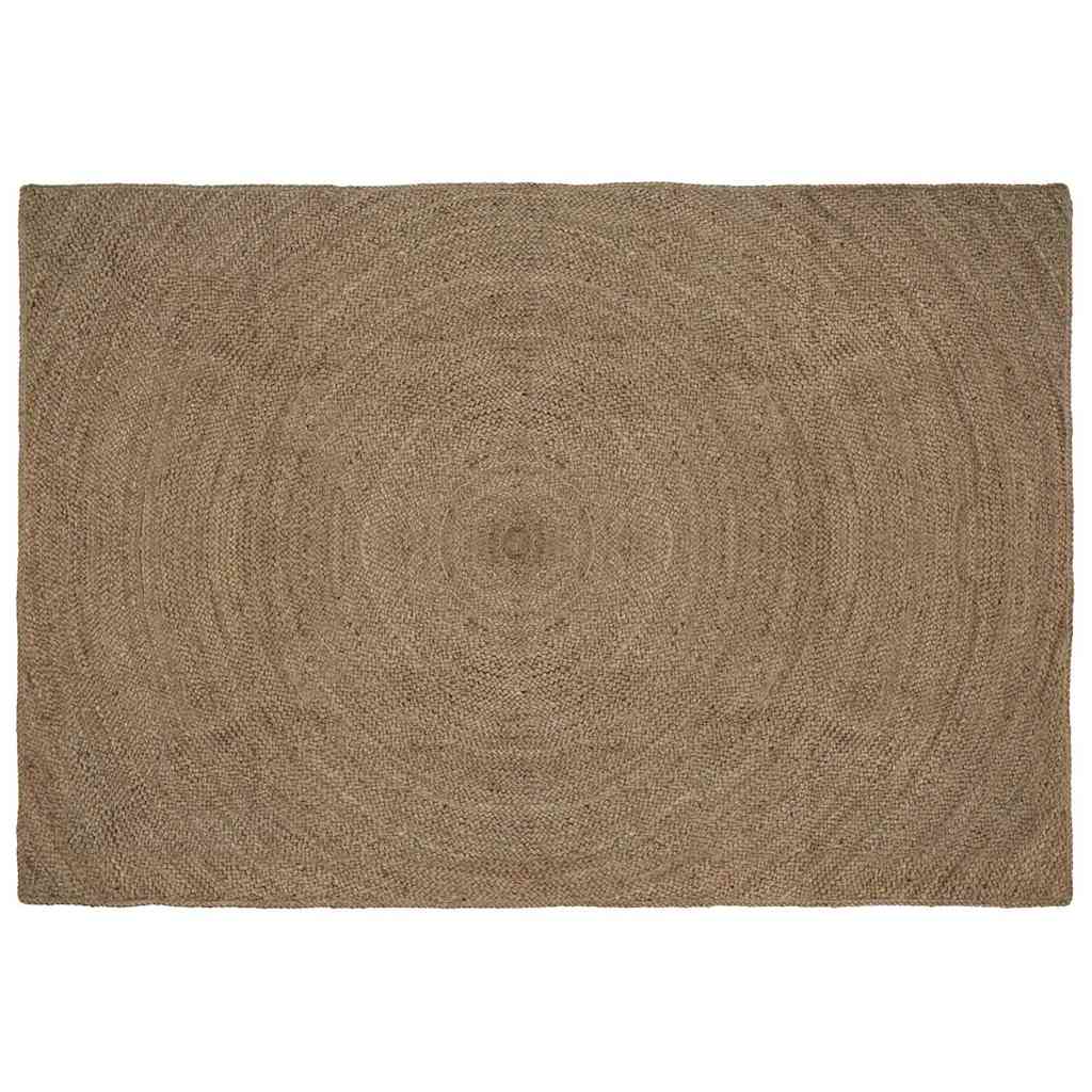 Vloerkleden Rechthoekig Grijs 160 x 230 cm Jute is nu te koop bij PeponiXL, paradijselijk wonen!