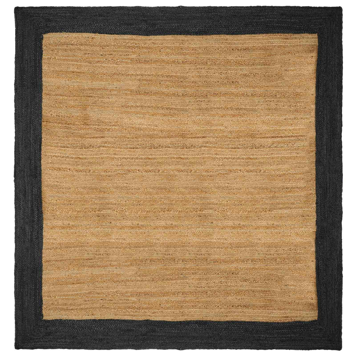 Vloerkleden Rechthoekig Naturel en donkergrijs 200 x 200 cm is nu te koop bij PeponiXL, paradijselijk wonen!