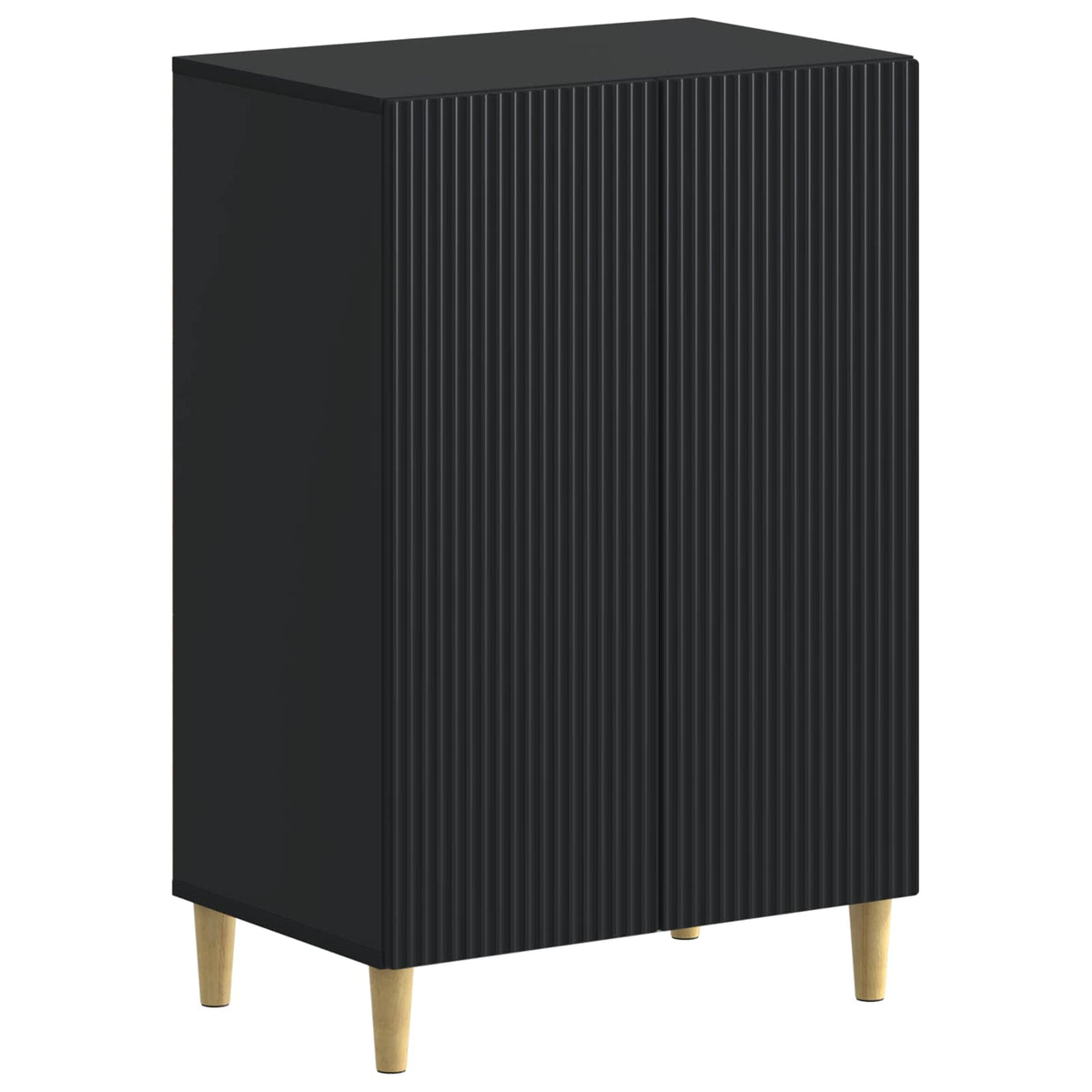 Schoenenkast ARNHEM 59,5 x 39,5 x 90 cm Bewerkt hout Zwart is nu te koop bij PeponiXL, paradijselijk wonen!
