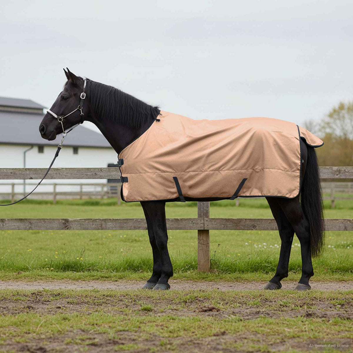 Paardendeken Cappuccino 145 cm Polyester is nu te koop bij PeponiXL, paradijselijk wonen!