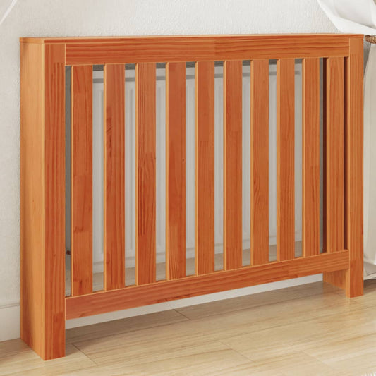 Radiatorombouw 108,5x19x84 cm massief grenenhout wasbruin is nu te koop bij PeponiXL, paradijselijk wonen!