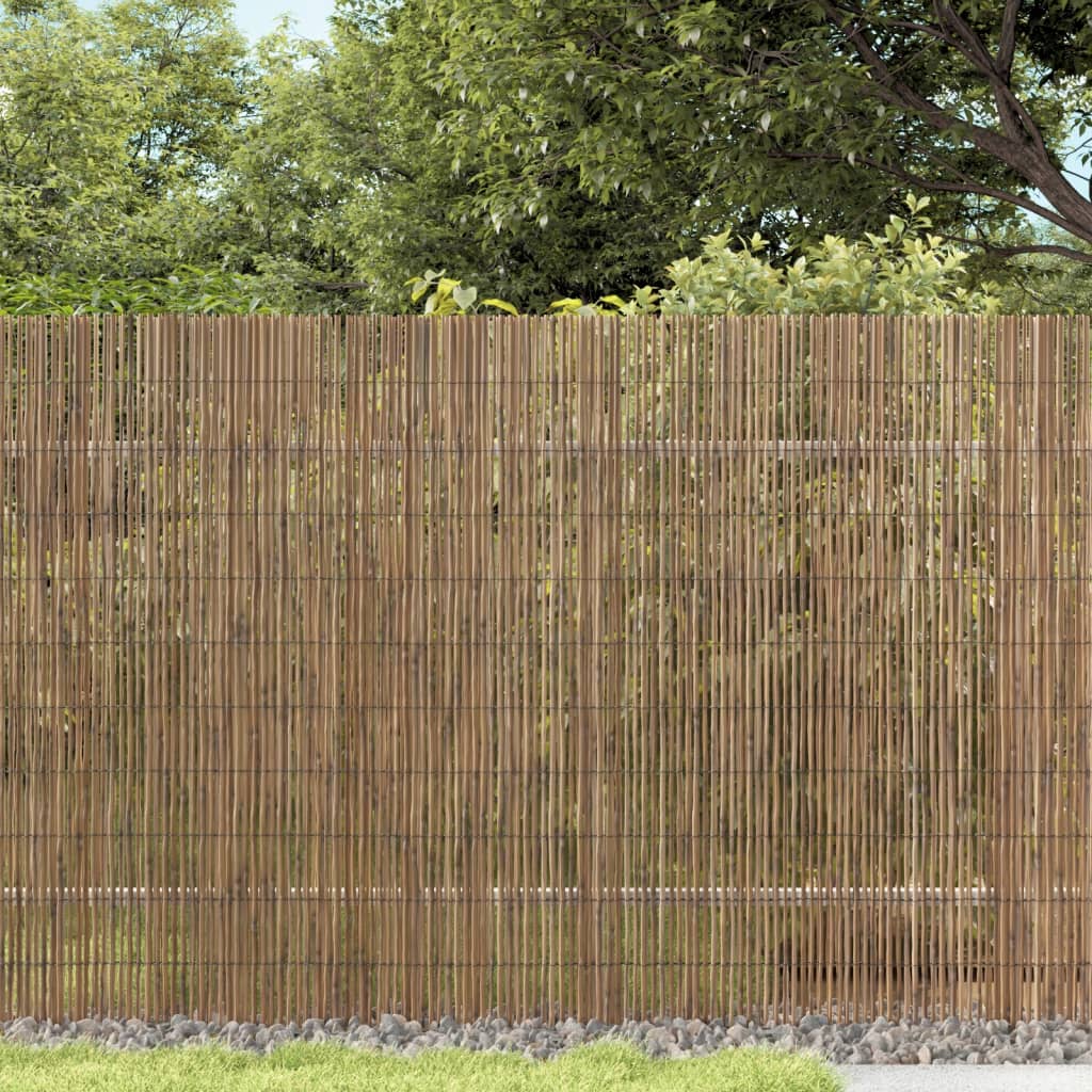 Tuinscherm 400x100 cm riet is nu te koop bij PeponiXL, paradijselijk wonen!