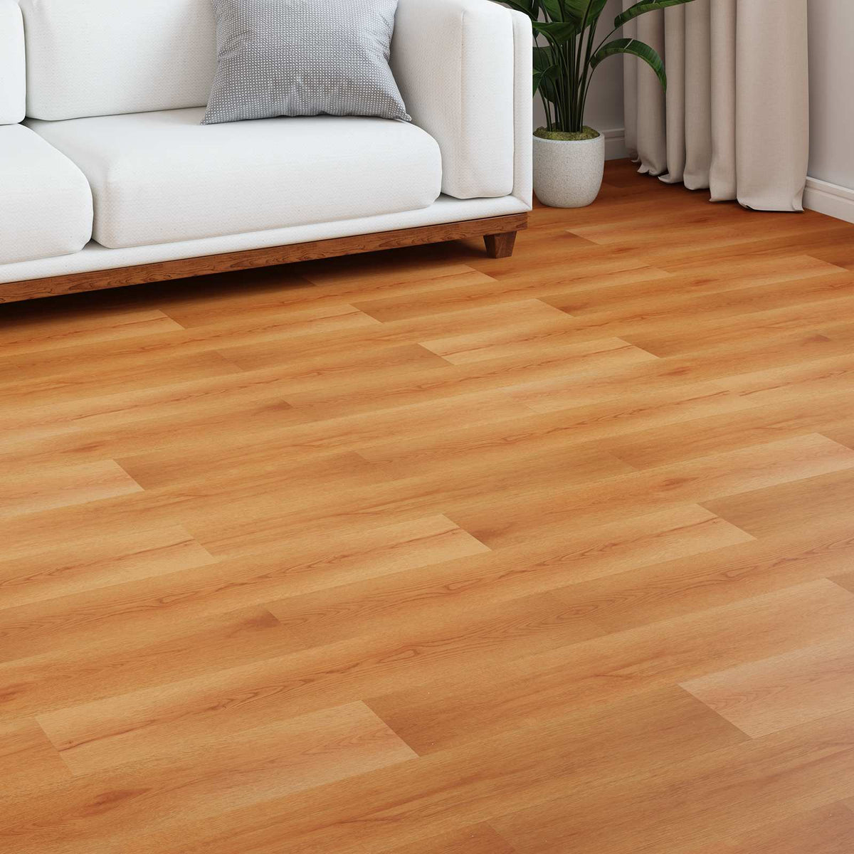 Laminaatvloer 5 pcs Beige 101 x 20 x 0,8 cm Bewerkt hout is nu te koop bij PeponiXL, paradijselijk wonen!